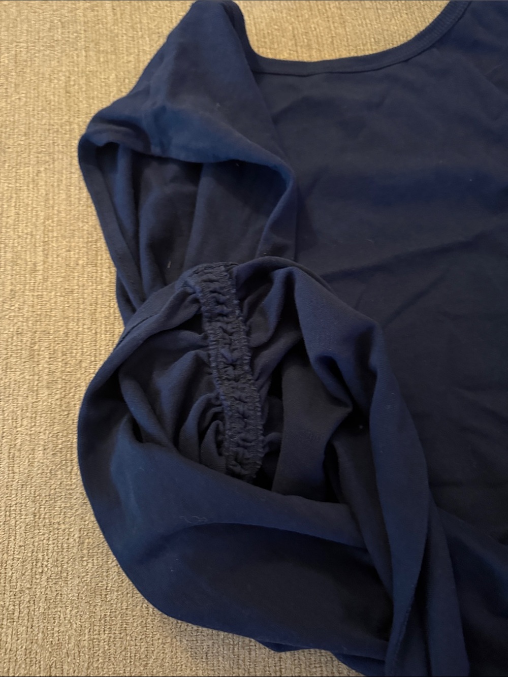 LOFT Navy Tank Sweater Top - Picture 6 of 7